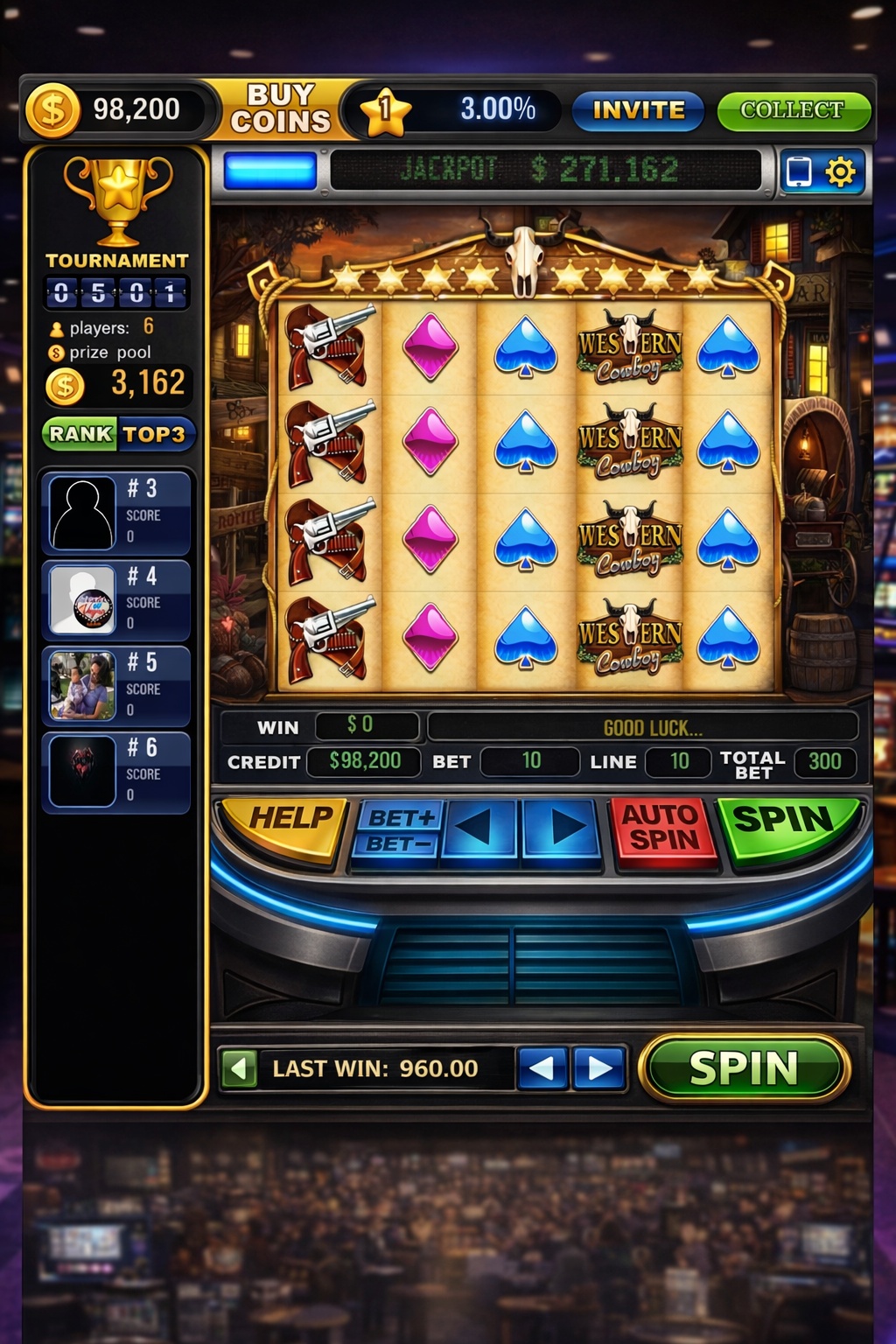 Vega bet Casino game